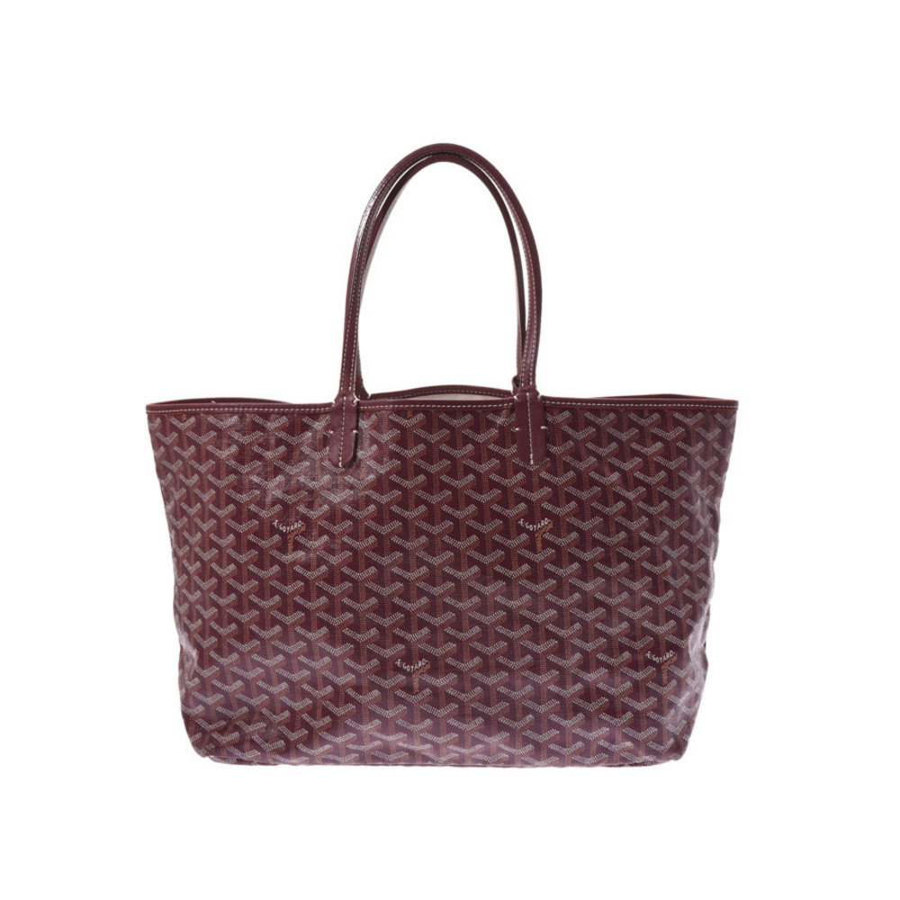 Goyard Saint Louis Bordeaux Purple Tote Bag Pouch
